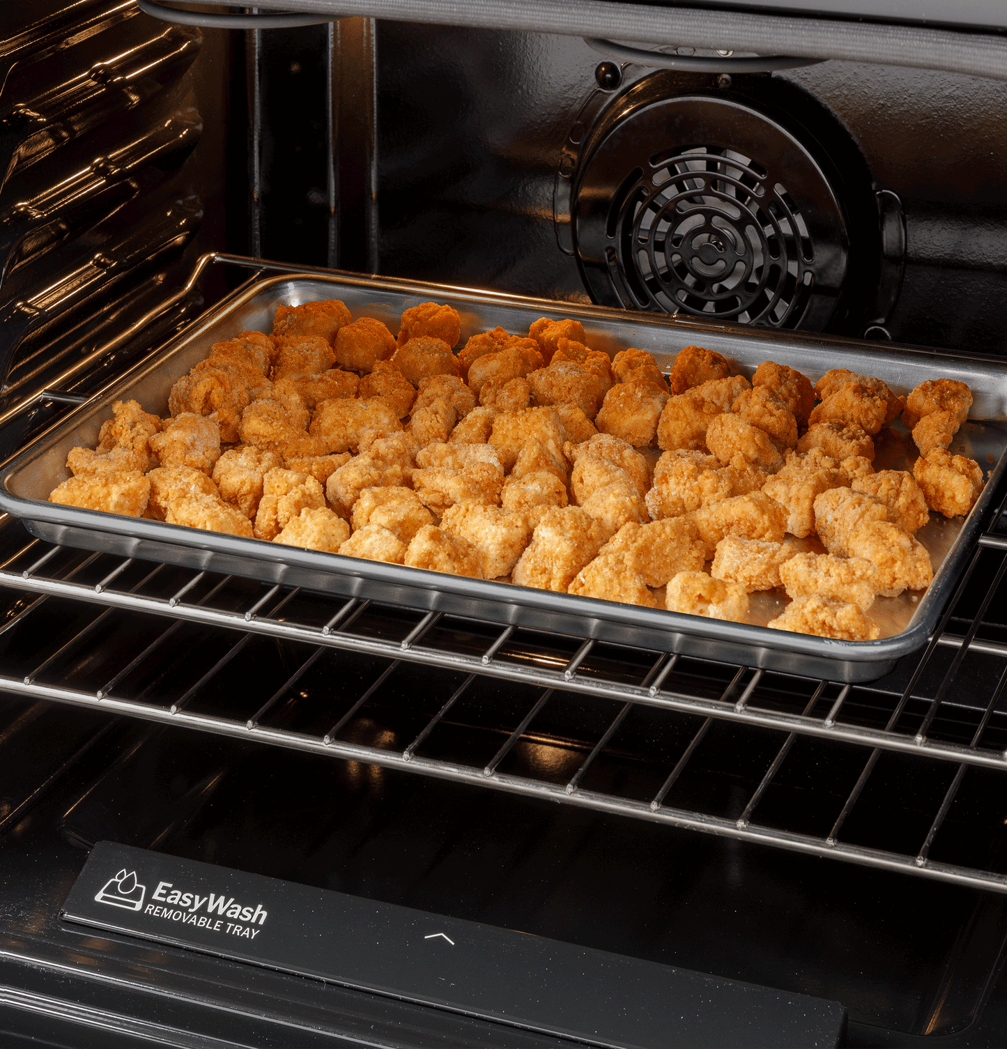 Ge Appliances GRS600AVDS Ge® 30" Slide-In Electric Convection Range With No Preheat Air Fry And Easywash&#8482; Oven Tray
