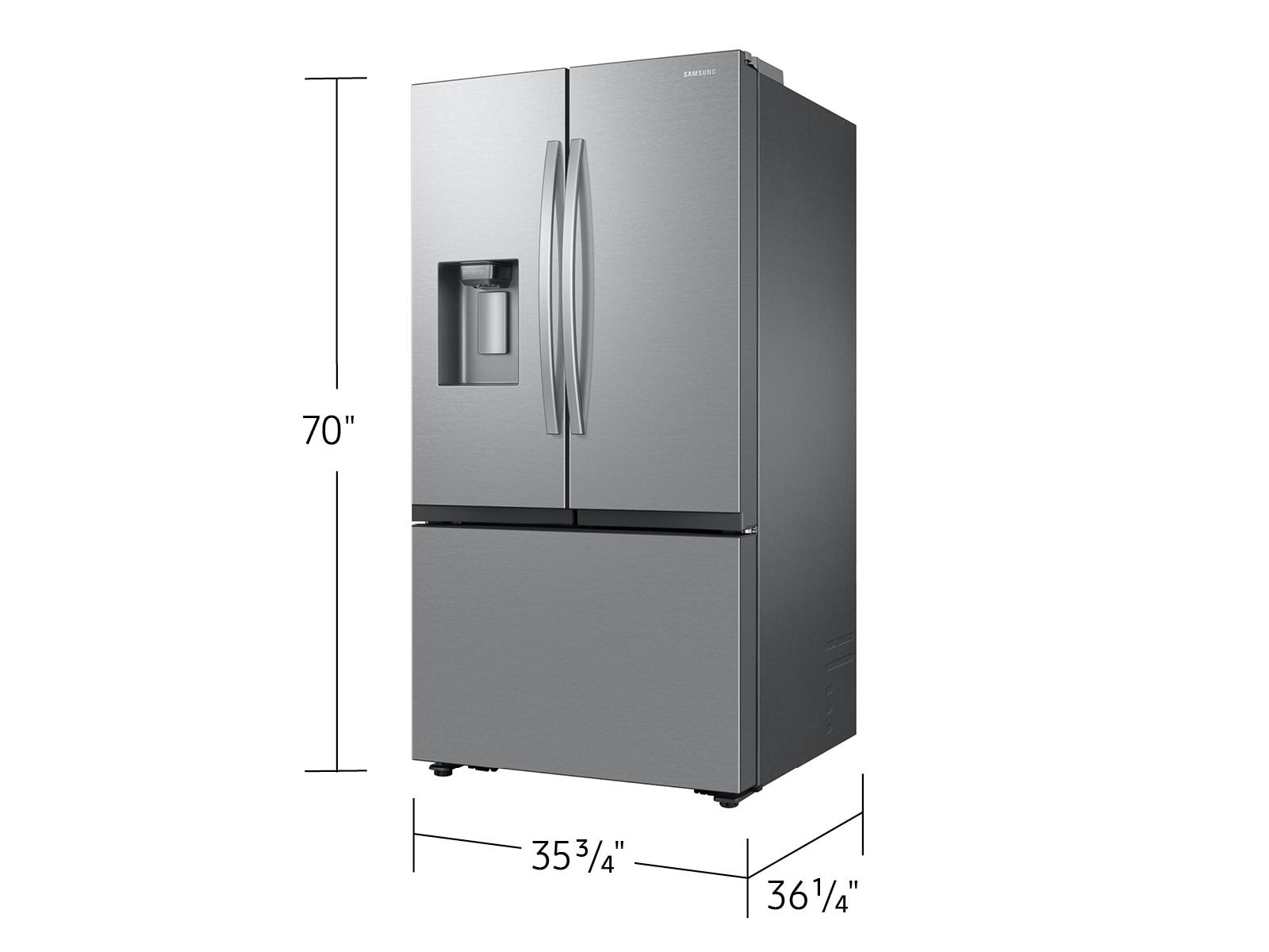 Samsung RF32CG5B30SR Bespoke Ai 3-Door French Door Mega Capacity External Water & Ice Dispenser 31 Cu.Ft.