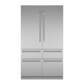 Thermador T48BT122NS Freedom®, Built-In French Door Bottom Freezer, Stainless Steel