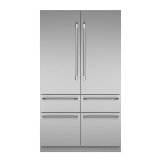 Thermador T48BT122NS Freedom®, Built-In French Door Bottom Freezer, Stainless Steel
