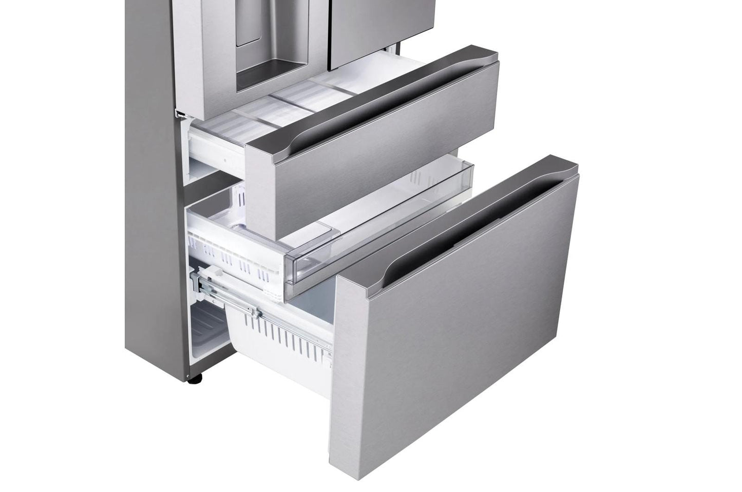 Lg LF29S9775S 29 Cu. Ft. Standard-Depth Max&#8482; 4-Door French Door Refrigerator With Mirror Instaview® Mycolor&#8482; And Mini Craft Ice&#8482;