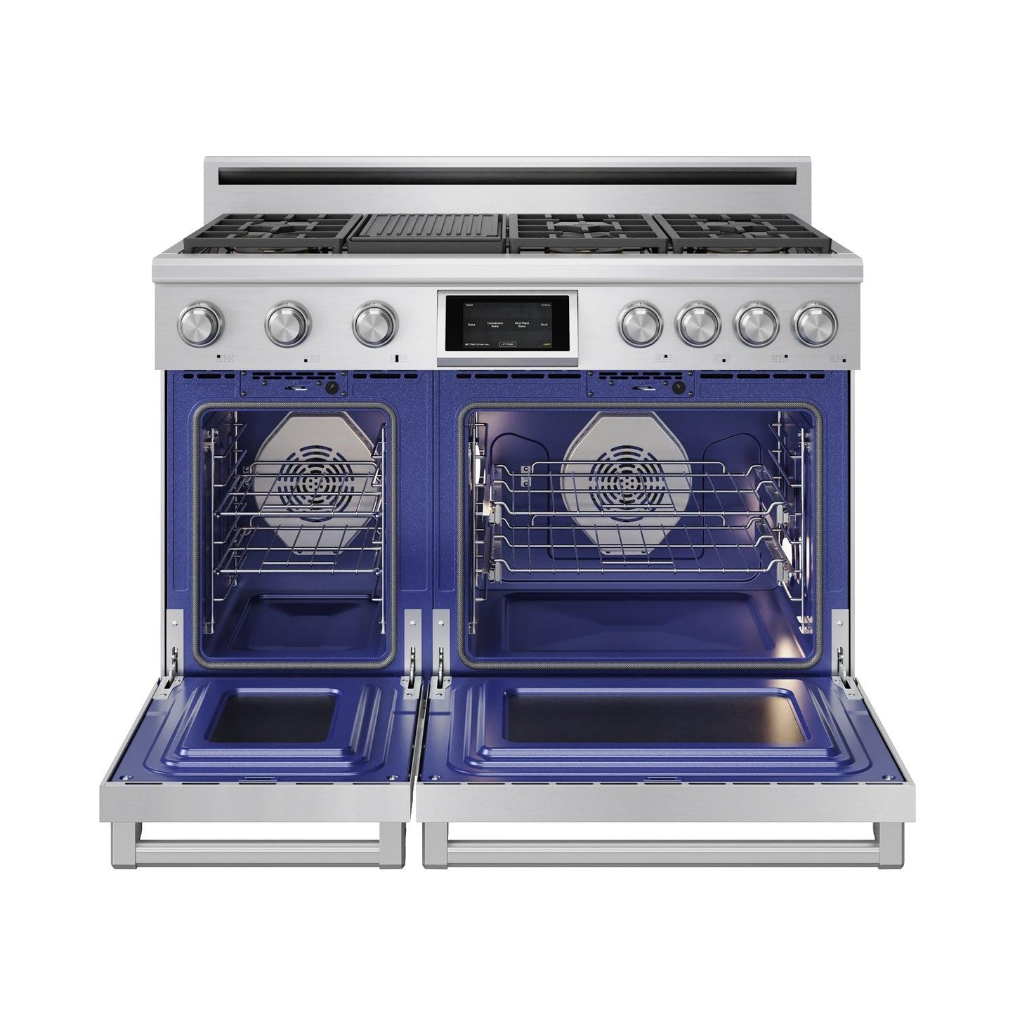 Thor Kitchen XRD48ELP 48 Inch X Series Professional Freestanding Dual Fuel Range Liquid Propane