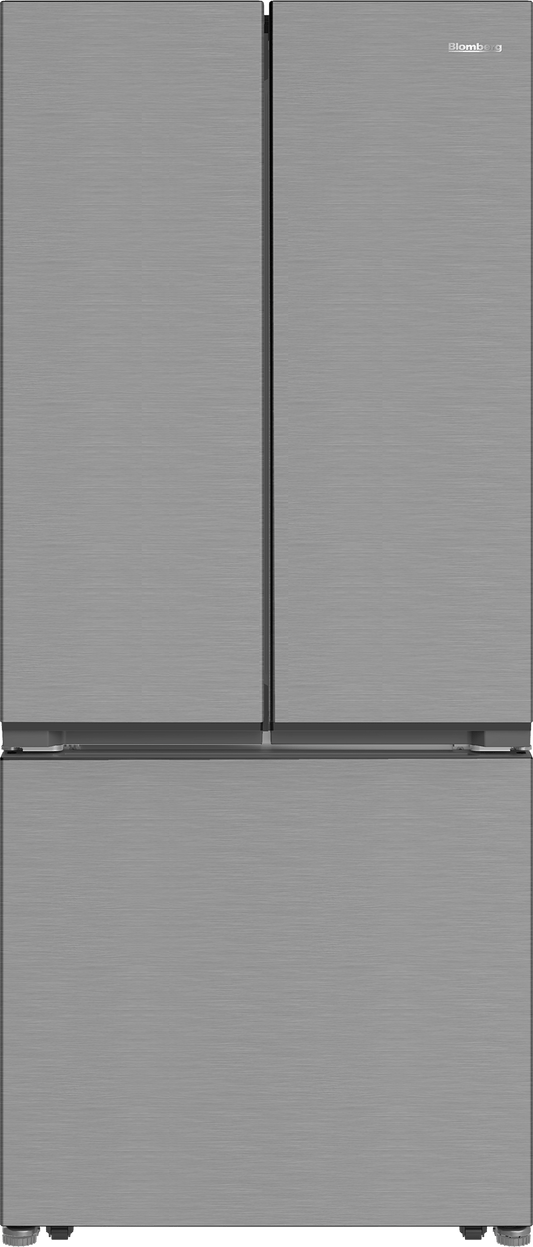 Blomberg Appliances BRFD21622SS 30" Counter-Depth French Door Refrigerator With Ice Maker