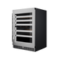 Element Appliance EWD24BES Cellara By Element 24 In., 46 Bottle Dual-Zone Wine Cooler - Stainless Steel