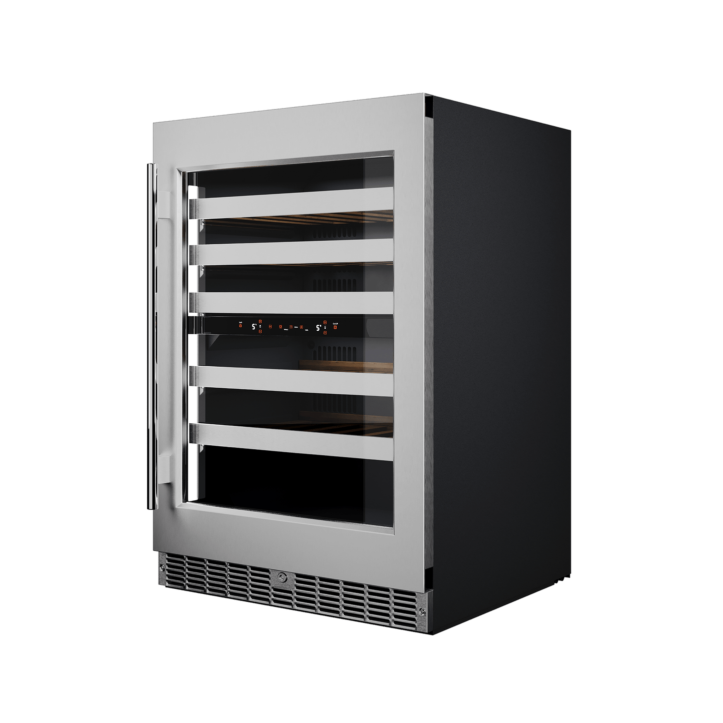 Element Appliance EWD24BES Cellara By Element 24 In., 46 Bottle Dual-Zone Wine Cooler - Stainless Steel