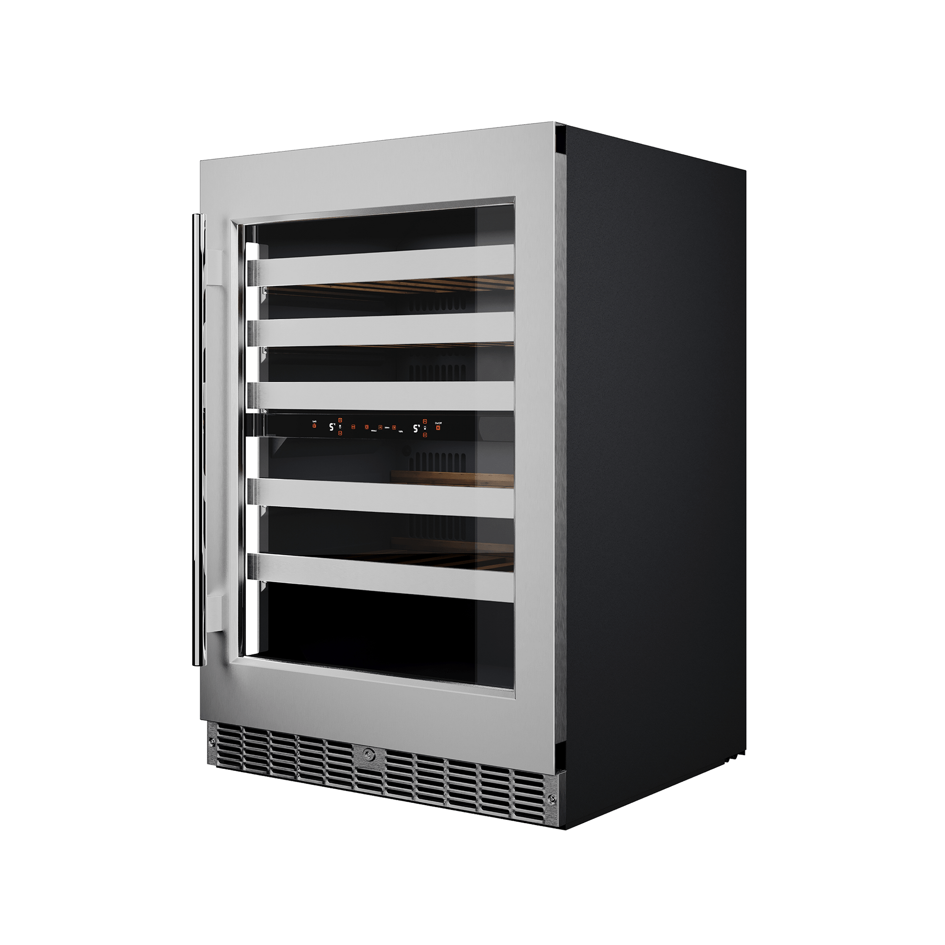 Element Appliance EWD24BES Cellara By Element 24 In., 46 Bottle Dual-Zone Wine Cooler - Stainless Steel