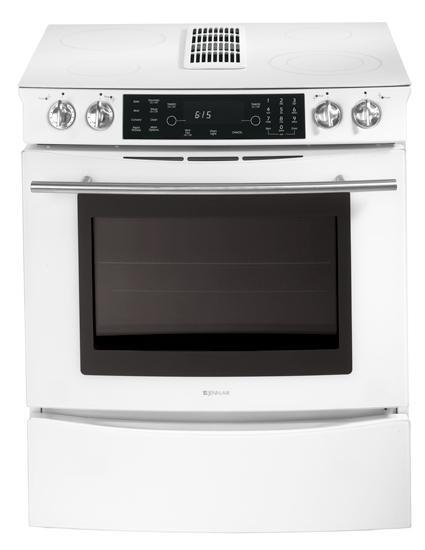 Jennair JES9800BAF Downdraft Slide-In Electric Range