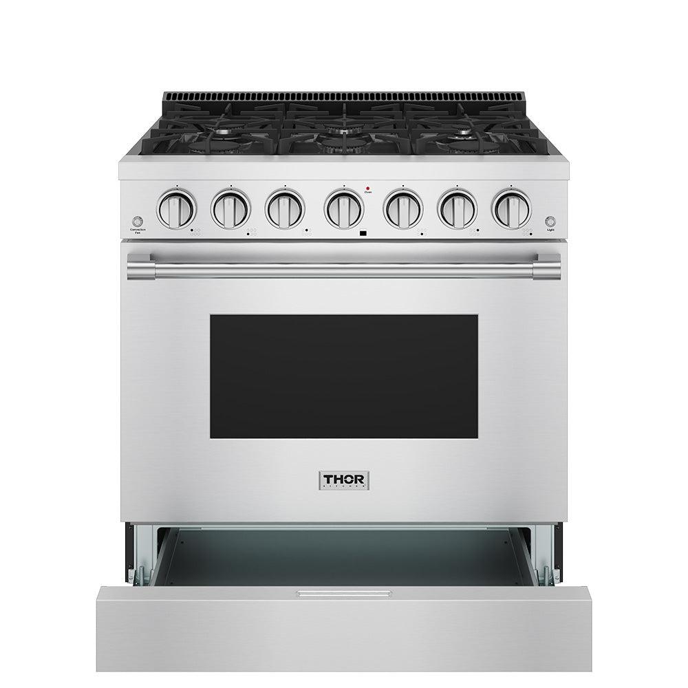Thor Kitchen SRG3601LP 36 Inch S Series Professional Freestanding Liquid Propane Range