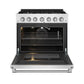 Thor Kitchen SRG3601 36 Inch S Series Professional Freestanding Gas Range