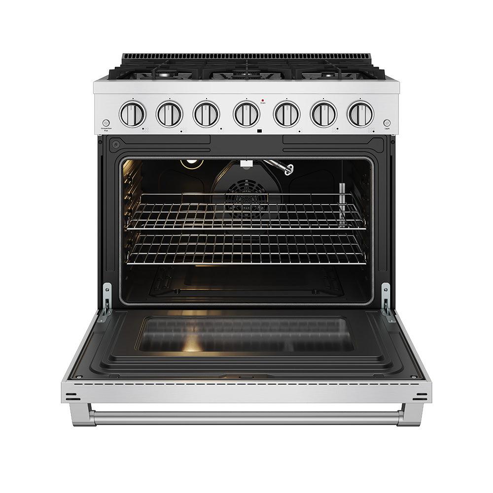 Thor Kitchen SRG3601 36 Inch S Series Professional Freestanding Gas Range