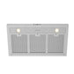 Thor Kitchen TRH3635 36 Inch Wall Mounted Chimney Range Hood With 350 Cfm