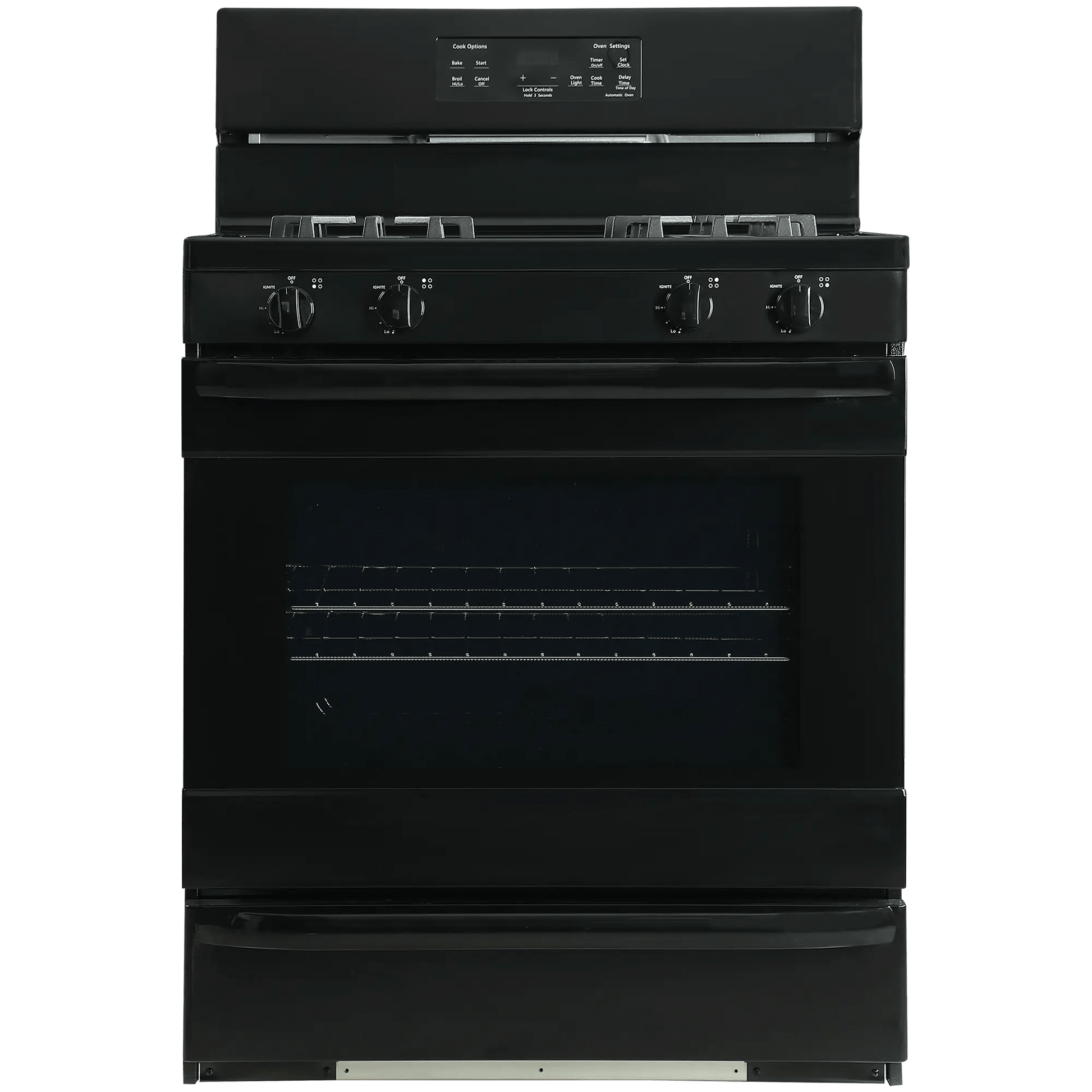 Element Appliance EGR34MCCB Element 5.2 Cu. Ft. 30 Gas Range - Black (Egr34Mccb)