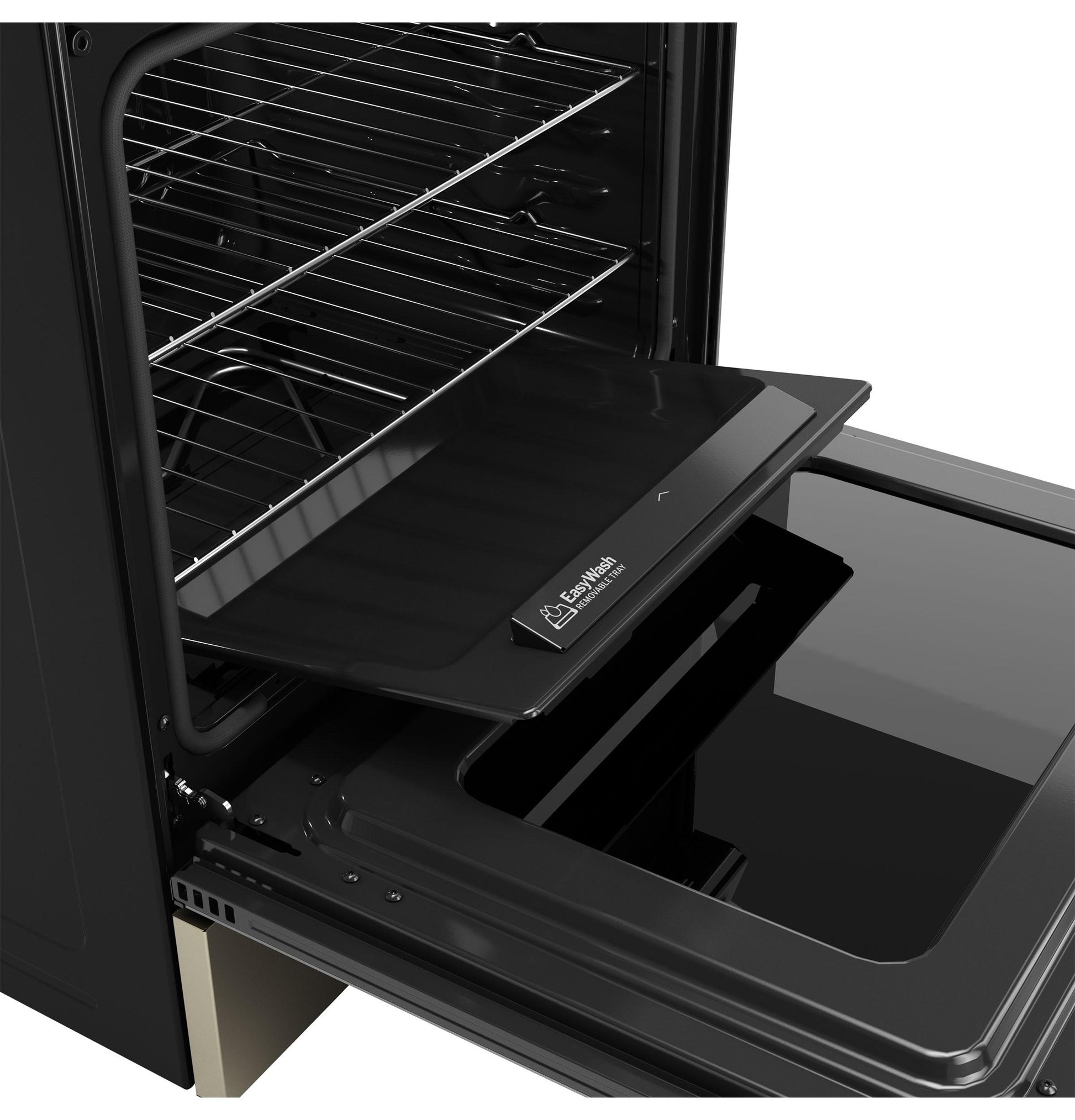 Ge Appliances GRS600AVES Ge® 30" Slide-In Electric Convection Range With No Preheat Air Fry And Easywash™ Oven Tray