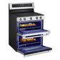 Lg LDEL7324YE 7.3 Cu. Ft. Smart Electric Double Oven Freestanding Range With Probake Convection®, Air Fry & Air Sous Vide