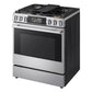 Lg LSGU6339X Lg Signature 6.3 Cu. Ft. Smart Gas Slide-In Range With Dynamic Probake Convection®, Air Fry, Air Sous Vide, Pizza Mode And Ai Gourmet Camera