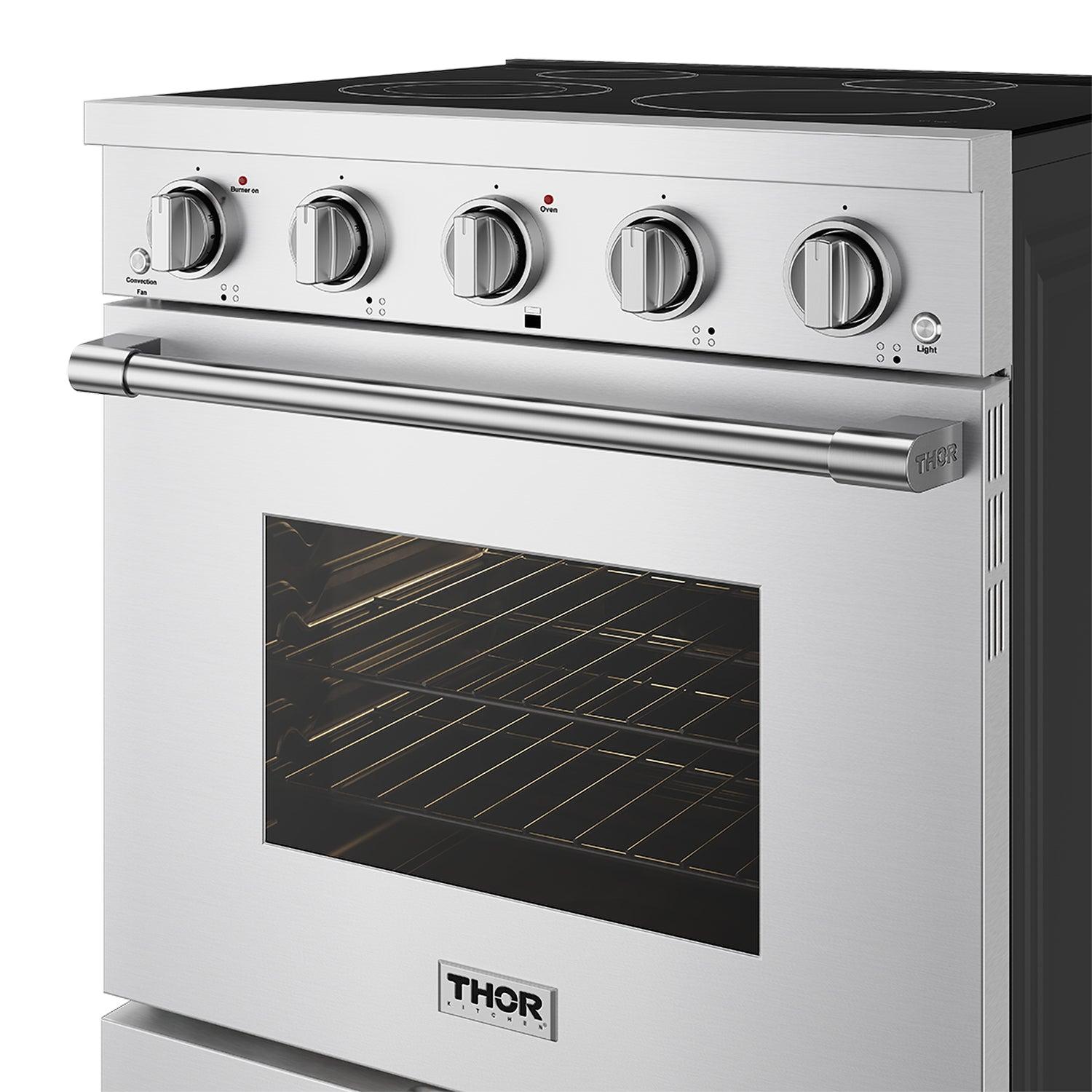Thor Kitchen SRE3001 30 Inch S Series Professional Freestanding Electric Range