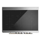 Ilve UMDIB40QNR3WHB Ilve Umdib40Qnr3Whb Majestic Iii 40 Inch Induction Range With 6 Elements, 3.82 Cu. Ft. Total Oven Capacity (Solid Door, White, Burnished)