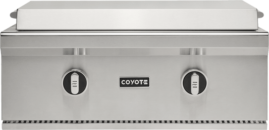 Coyote C3FTG30LP 30" Flat Top Grill Built-In Lp