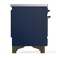 Ilve UMDIB40QNR3MBB Ilve Umdib40Qnr3Mbb Majestic Iii 40 Inch Induction Range With 6 Elements, 3.82 Cu. Ft. Total Oven Capacity (Solid Door, Midnight Blue, Burnished)