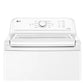 Lg WT6100CW 4.3 Cu. Ft. Ultra Large Capacity Top Load Washer With Turbodrum™ Technology