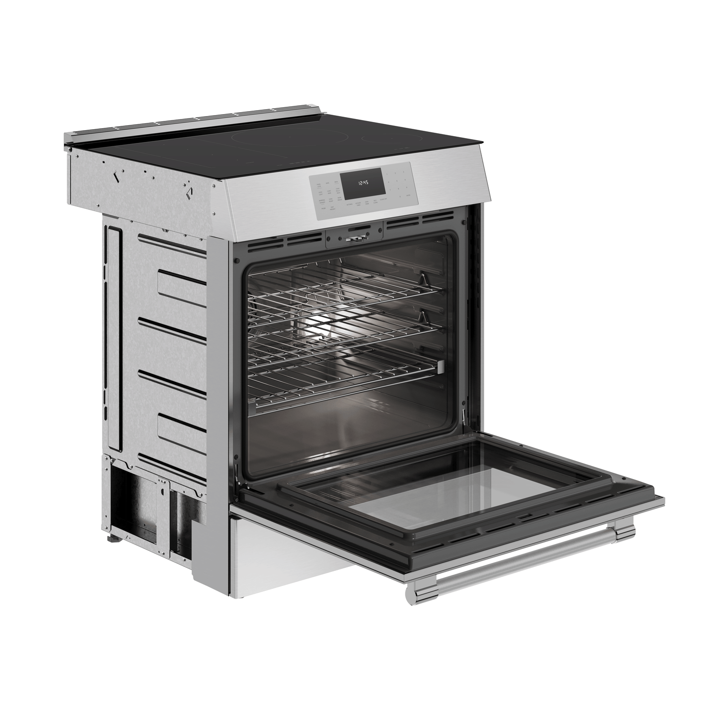 Thermador MRI304DL Masterpiece®, Induction Slide-In Range, 30'' Pro Grand® Commercial Depth, Stainless Steel