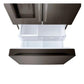 Lg LF25H6330D 25 Cu.Ft. 3-Door French Door Refrigerator With New Hybrid Handle Design And External Ice And Water Dispenser