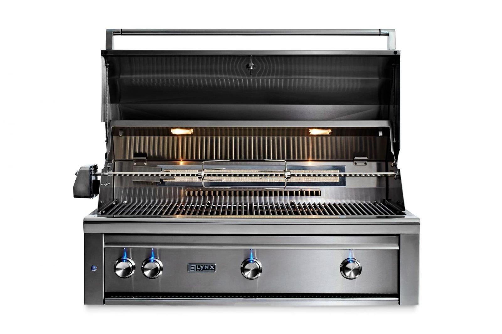 Lynx L42R3SILP 42" Built-In Grill W/ Rotisserie - Sierra