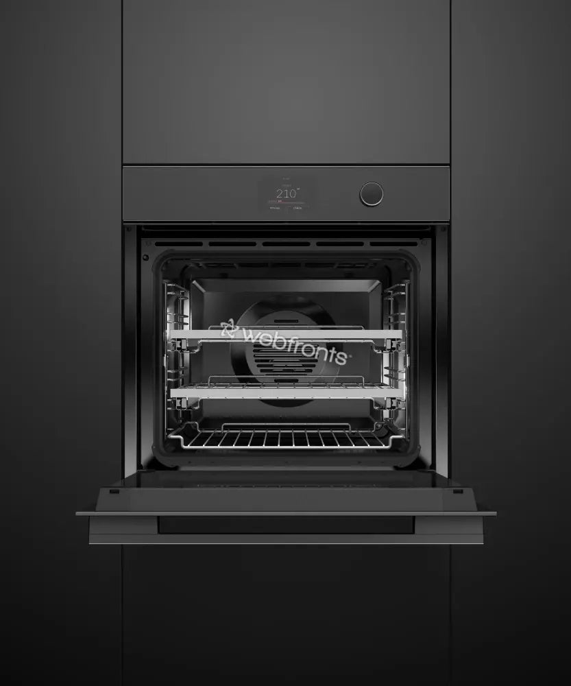 Fisher & Paykel OS24SMTDB1 Combination Steam Oven, 24", 23 Function