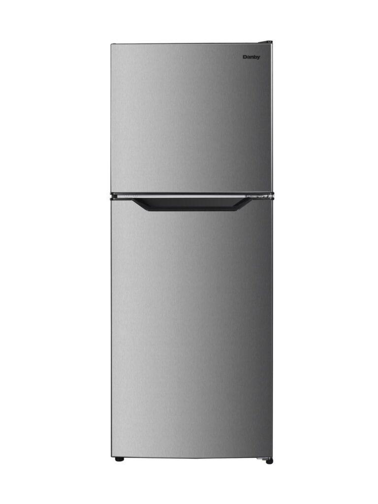Danby DFF070B2BSLDB6 Danby 7.0 Cu. Ft. Frost Free Top Mount Freezer In Stainless Steel