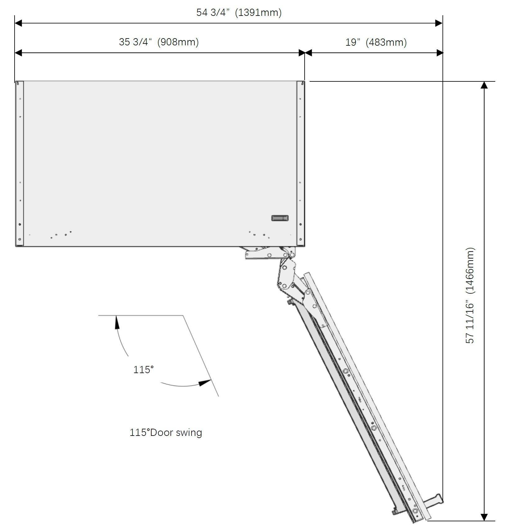 Fulgor Milano FM4BM36IFBI 36 Built-In Fridge
