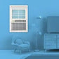 Element Appliance EWR25C Element 25,000 Btu Window Air Conditioner - White (Ewr25Be, Ewr25C)