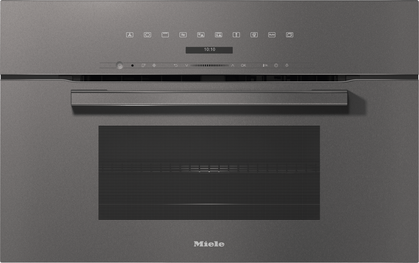 Miele H7270BMGG H 7270 Bm Graphite Grey - 30" Compact Speed Oven In A Perfectly Combinable Design With Automatic Programs And Combi Modes.