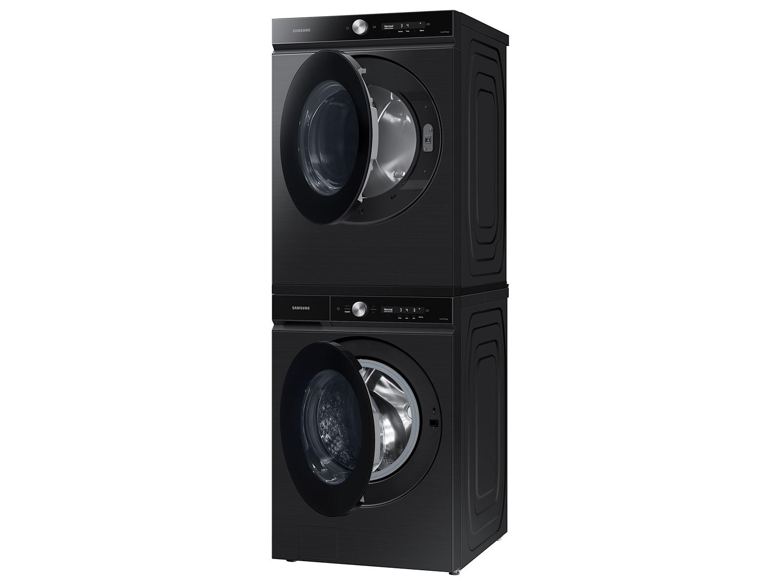 Samsung F1657834084068 Bespoke Ultra Capacity Front Load Washer And Electric Dryer In Brushed Black