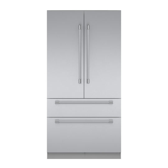 Thermador T42BT122NS Freedom®, Built-In French Door Bottom Freezer, Stainless Steel