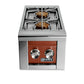 Lynx LSB22SILP Built-In Double Side Burners - Sierra
