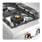 Ilve UHCP48FNSSPLP Ilve Uhcp48Fnssplp Nostalgie Ii 48 Inch Built-In Gas Rangetop With Griddle, In Stainless Steel (Liquid Propane, Copper)