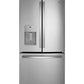 Ge Appliances GYE21JYMFS Ge® Energy Star® 20.6 Cu. Ft. Fingerprint Resistant Counter-Depth French-Door Refrigerator