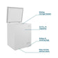 Element Appliance ECF50MD2EW Element 5.0 Cu. Ft. Chest Freezer - White (Ecf50Md2Ew)