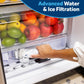 Ge Appliances GZS24NYYFS Ge® 23.6 Cu. Ft. Counter-Depth Side-By-Side Refrigerator With Extra Tall Dispenser And In-Door Icemaker