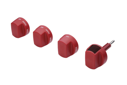 Wolf 9066956 36" Induction Range Red Knob Kit