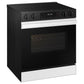 Samsung NSE6DB830012 Bespoke 6.3 Cu. Ft. Smart Slide-In Electric Range With Air Fry & Precision Knobs In White Glass