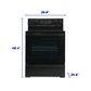Element Appliance EER34MSCB Element 5.2 Cu. Ft. 30 Electric Range - Black (Eer34Mscb)