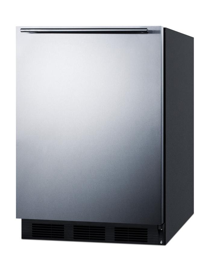 Summit FF63BKSSHHADA 24" Wide All-Refrigerator, Ada Compliant