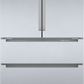 Bosch B36CL84ENS 800 Series, French Door Bottom Freezer, Multi Door, 36'', Brushed Steel (With Anti-Fingerprint)