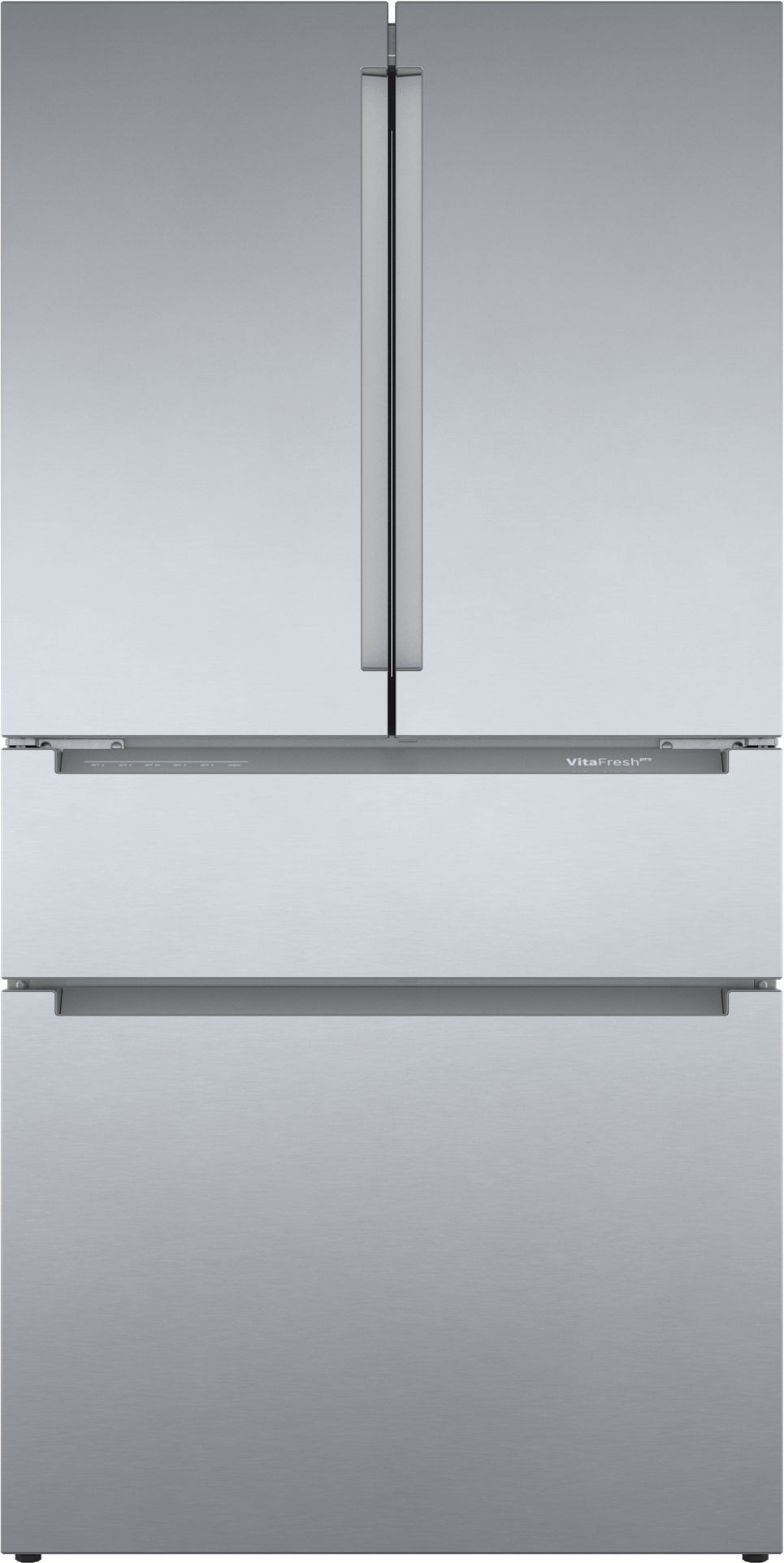 Bosch B36CL84ENS 800 Series, French Door Bottom Freezer, Multi Door, 36'', Brushed Steel (With Anti-Fingerprint)