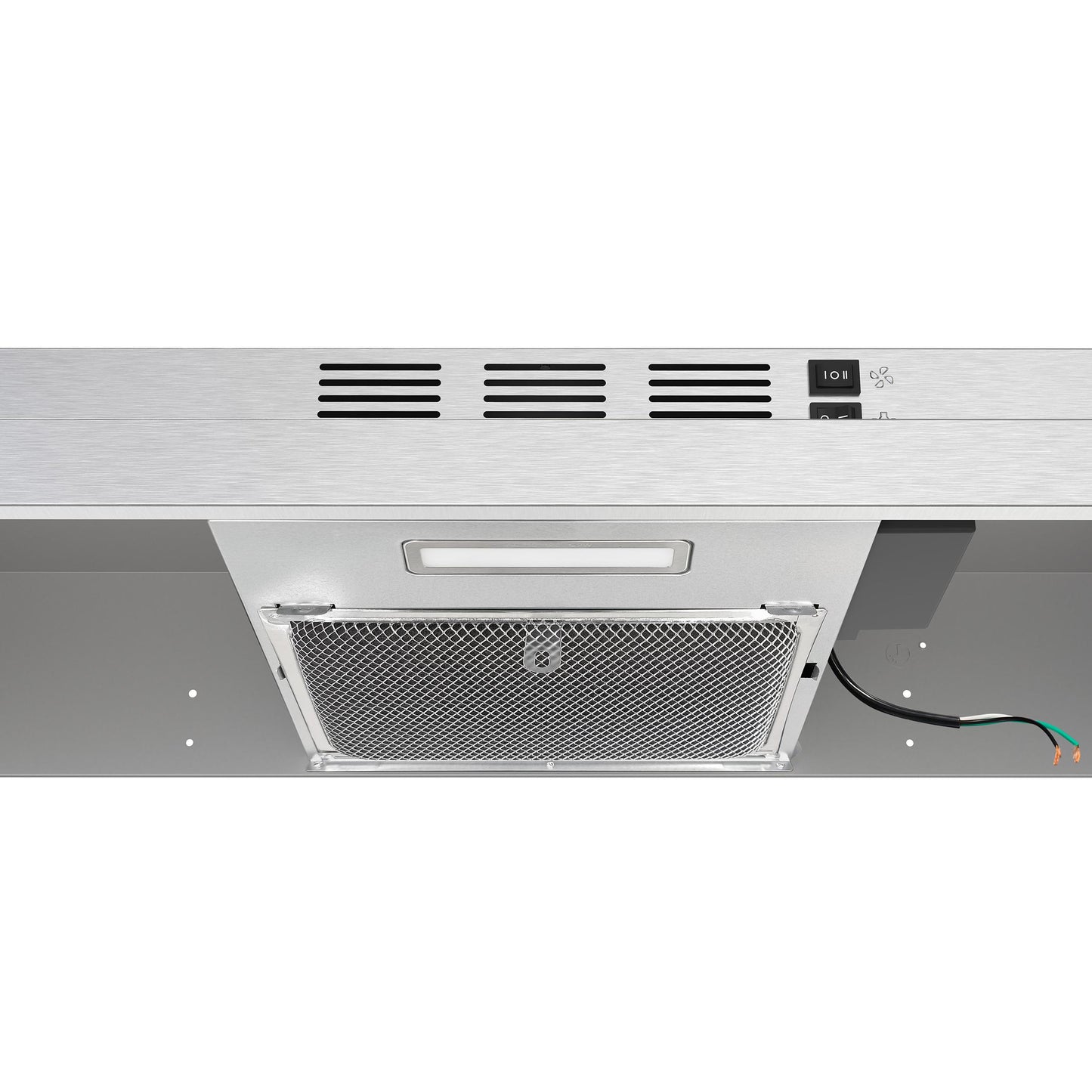 Forno FRHUC520030 Forno Cappa 30-Inch Under Cabinet Range Hood, Stainless Steel, 200 Cfm, Convertible, Led Lighting