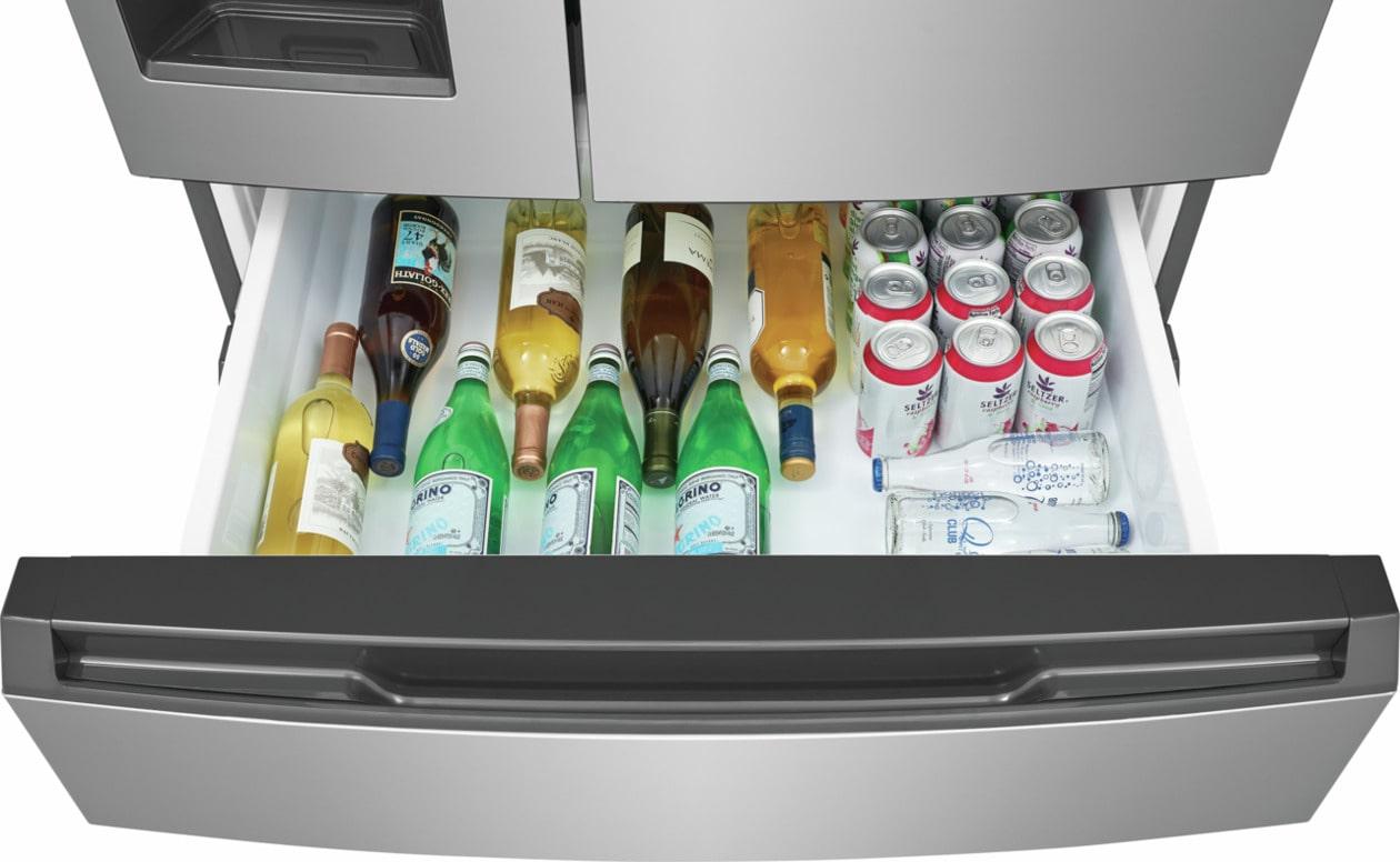 Frigidaire FRMS2733AV 26 Cu. Ft. Standard-Depth 4-Door French Door Refrigerator