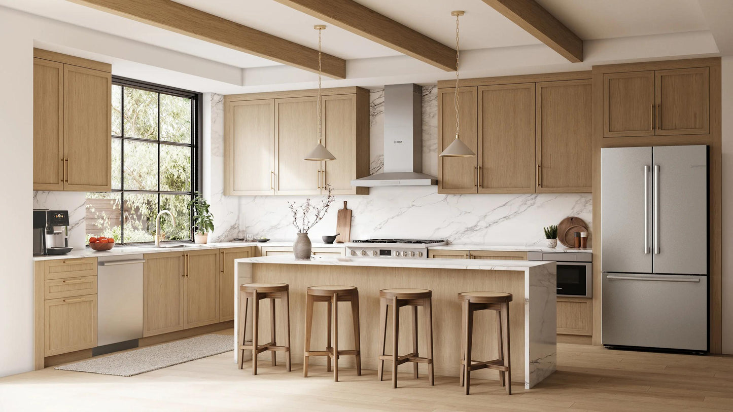 Bosch SHX53DM5N 300 Series, Built-Under Dishwasher, 24'', Brushed Steel Anti-Fingerprint