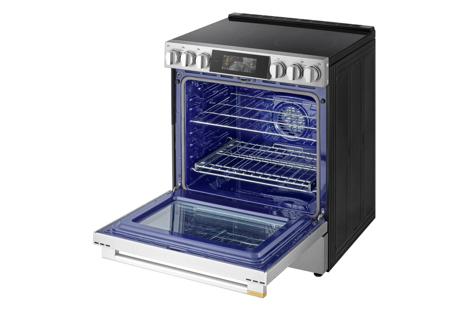 Lg LSIU6339XE Lg Signature 6.3 Cu. Ft. Smart Induction Slide-In Range With Dynamic Probake Convection®, Air Fry, Air Sous Vide, Pizza Mode And Ai Gourmet Camera