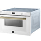 Forno FMWDR300024WHT Forno Capoliveri Espresso 24-Inch Microwave Drawer, White, 1.2 Cu.Ft, 1500 Watts, Built-In, Touch Control Lcd Display, Auto-Touch Open/Close, 11 Power Levels, Sensor Cooking
